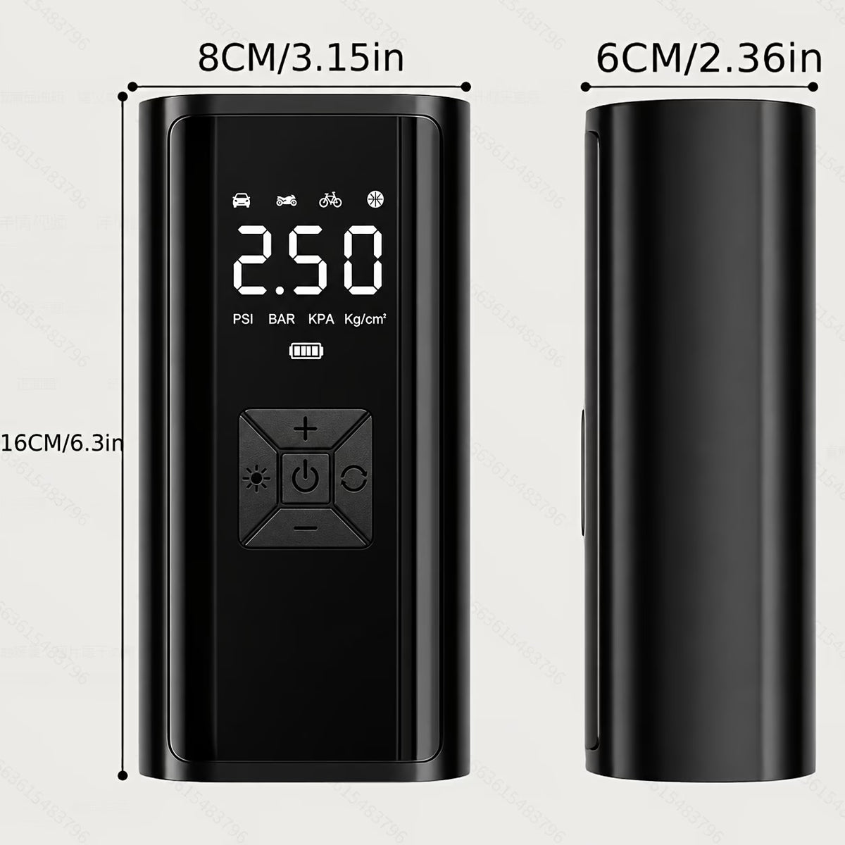 DriveSupply™ Portable Mini Air Compressor & Powerbank