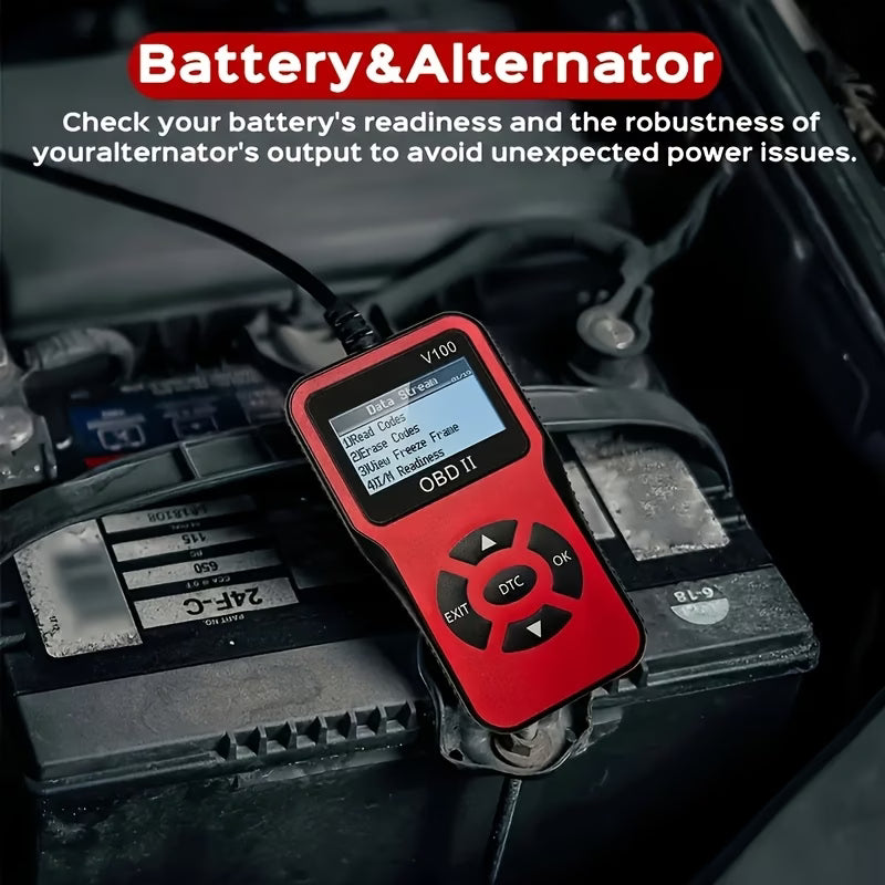 DriveSupply™ V100 Powered OBD2 Car Diagnostic Scanner
