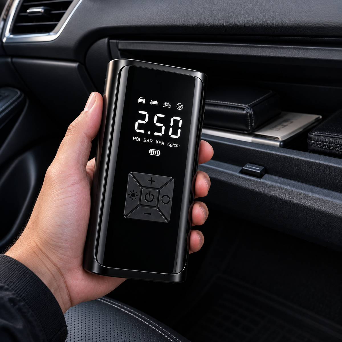DriveSupply™ Portable Mini Air Compressor & Powerbank