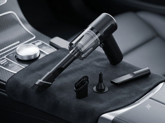 DriveSupply™ 3-in-1 Wireless Handheld Car Vacuum (2000mAh, Wet & Dry)